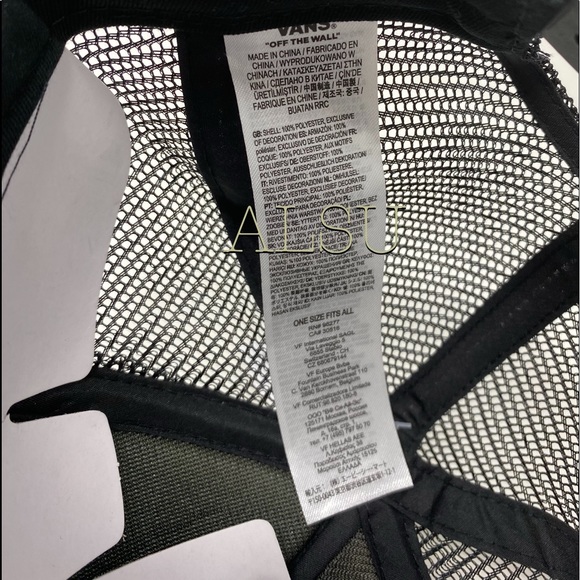 VANS š„SALE!š„ Beach Girl Truck Menās SnapBack Blue Black VN000H5LTIE - Picture 6 of 6